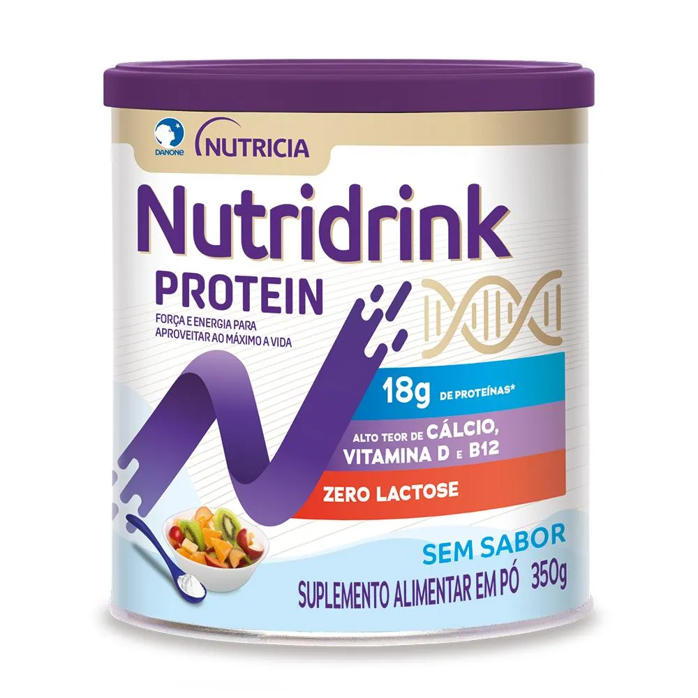 Nutridrink Protein Sem Sabor Zero Lactose 350g