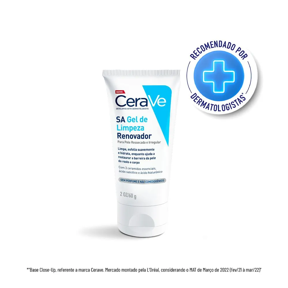 CeraVe SA Gel de Limpeza Renovador 60g