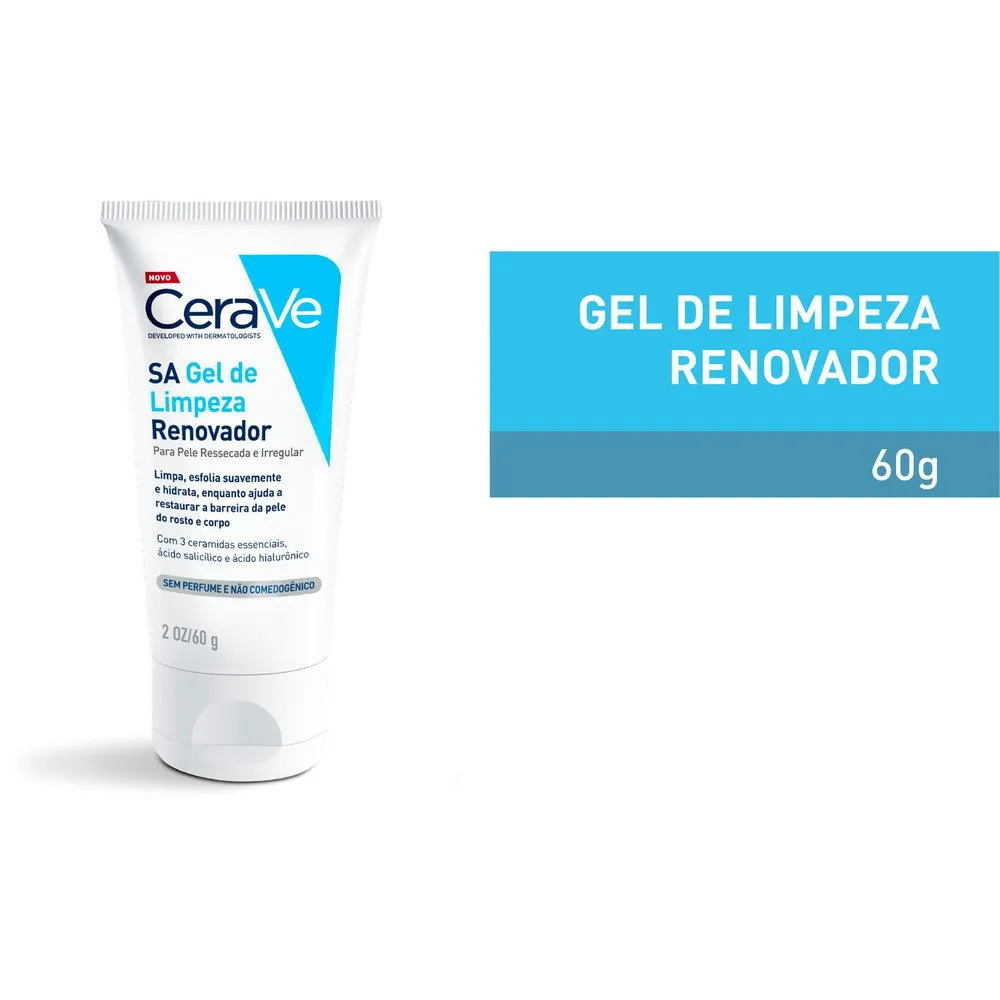 CeraVe SA Gel de Limpeza Renovador 60g