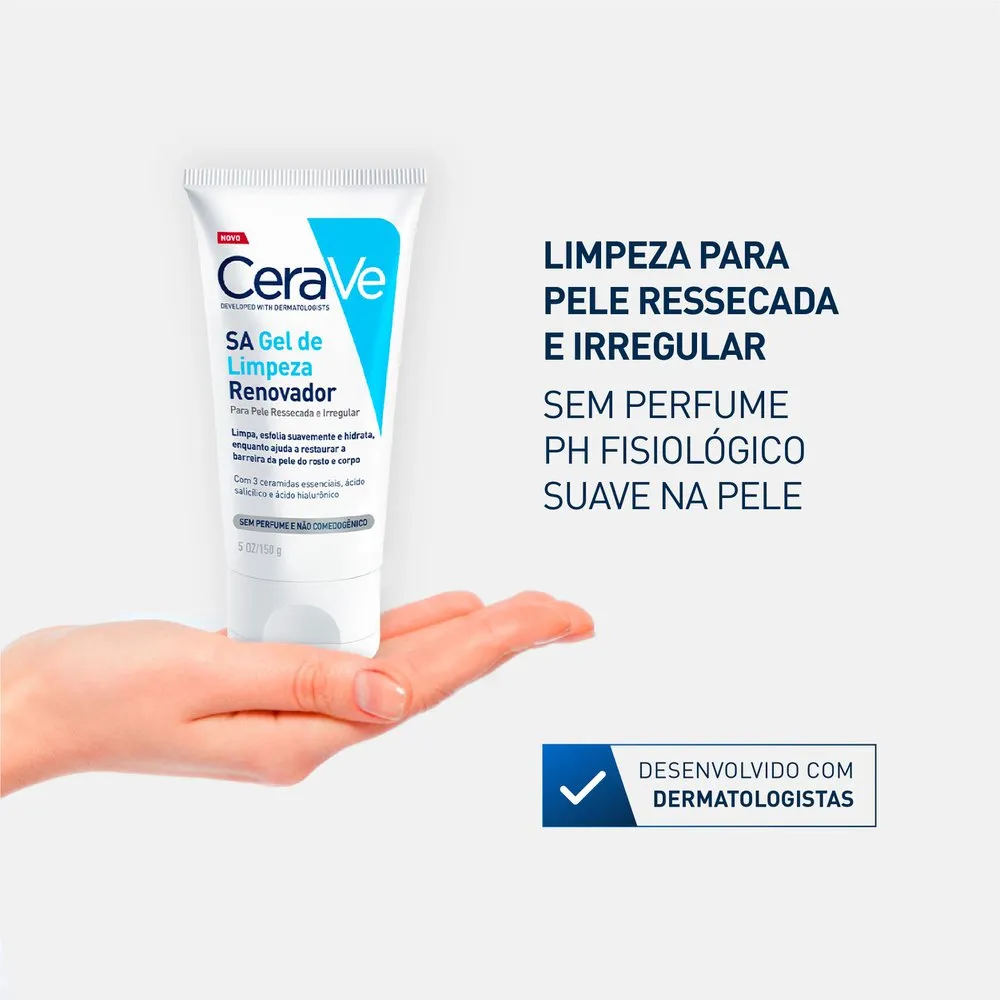 CeraVe SA Gel de Limpeza Renovador 60g