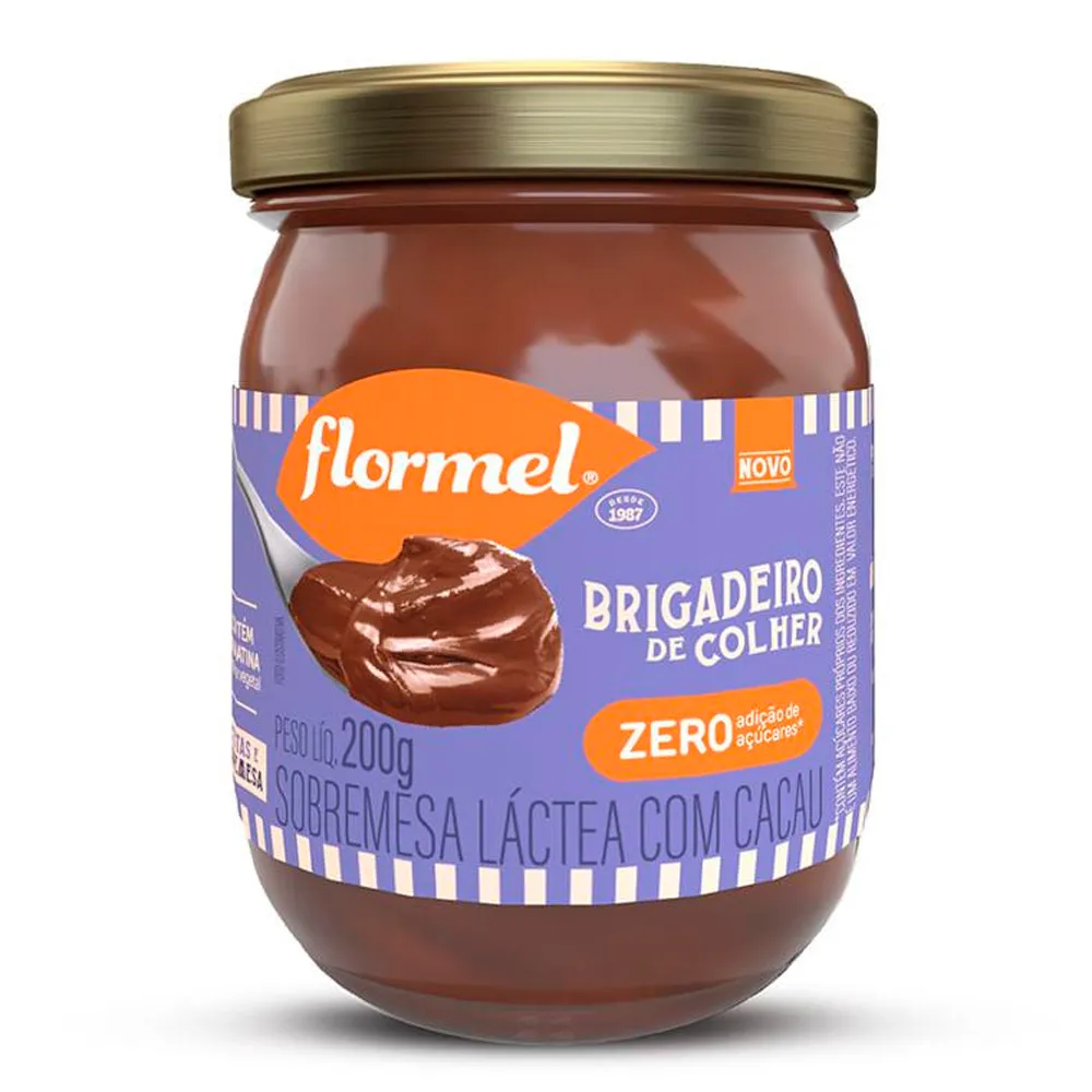 Brigadeiro de Colher Flormel Zero Açúcar 200g