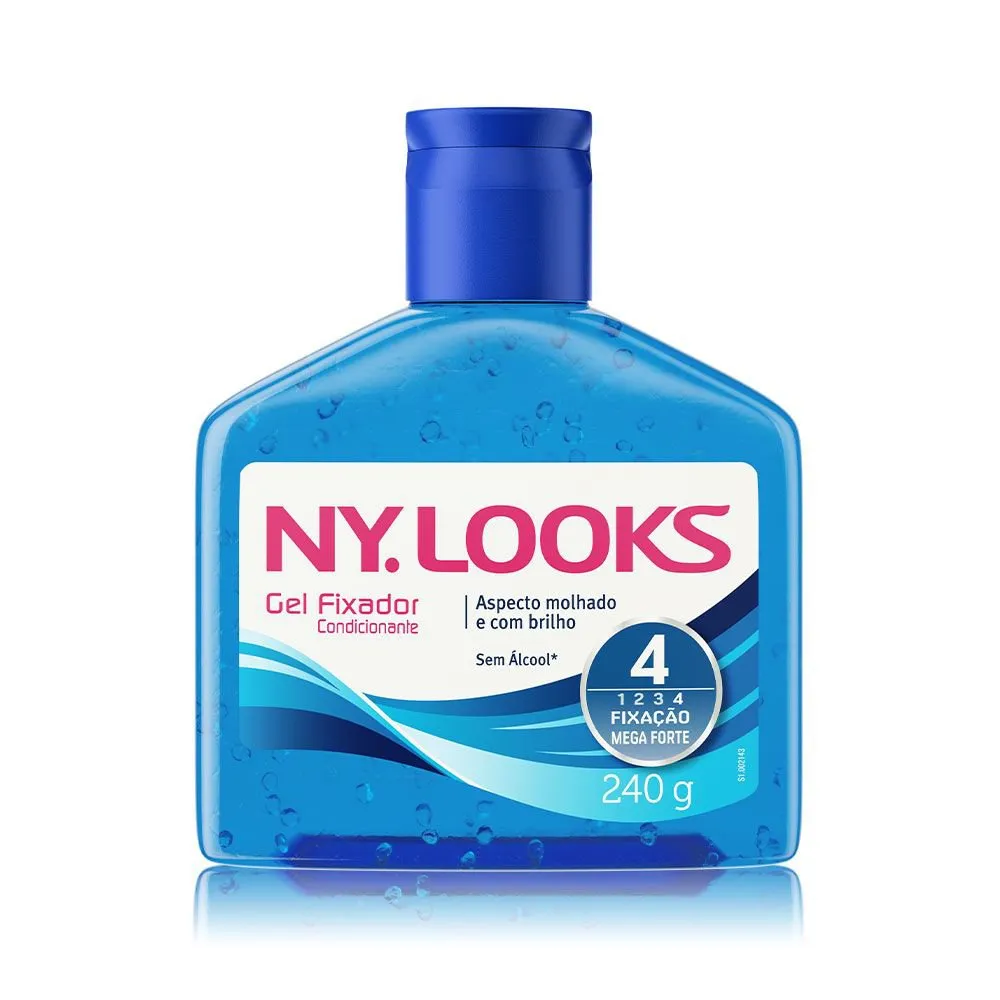 Gel Condicionador Fixador Ny Looks Fator 4 240g