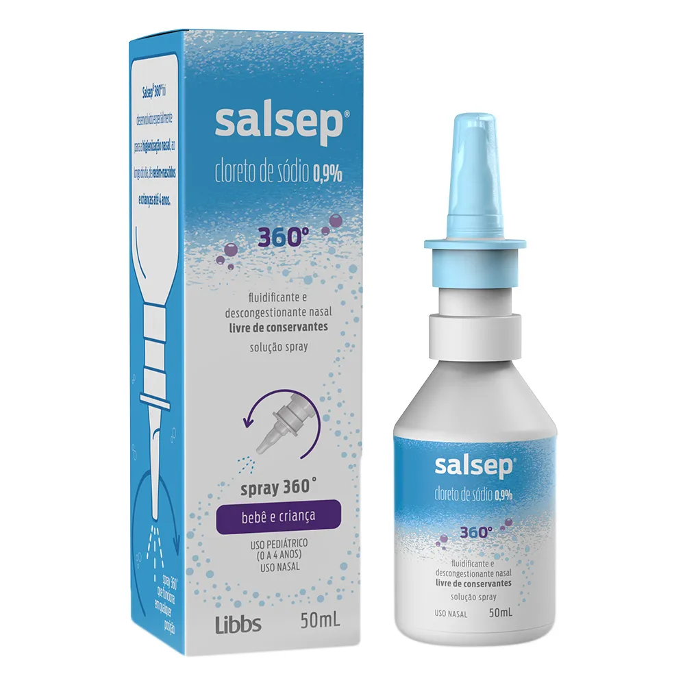 Salsep 360 Solução Nasal Spray com 50ml