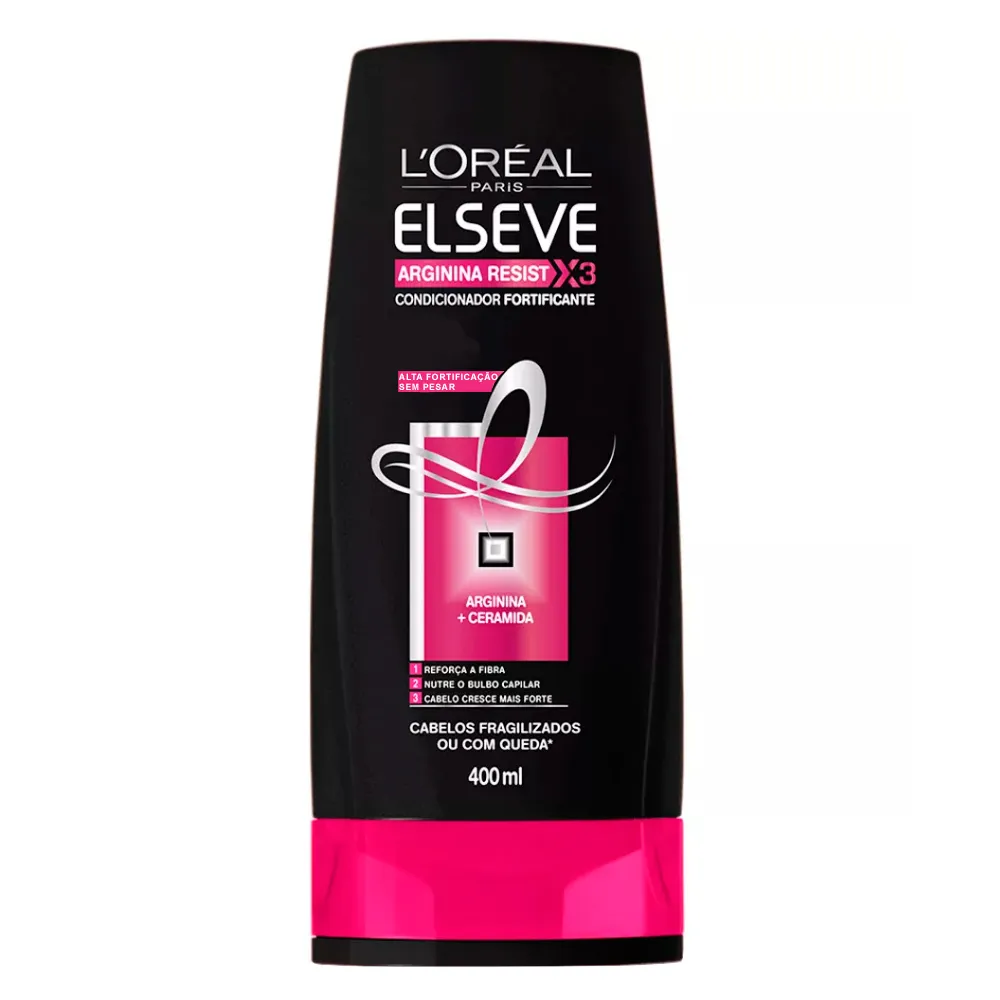 Condicionador Elseve Arginina Resist X3 com 400ml