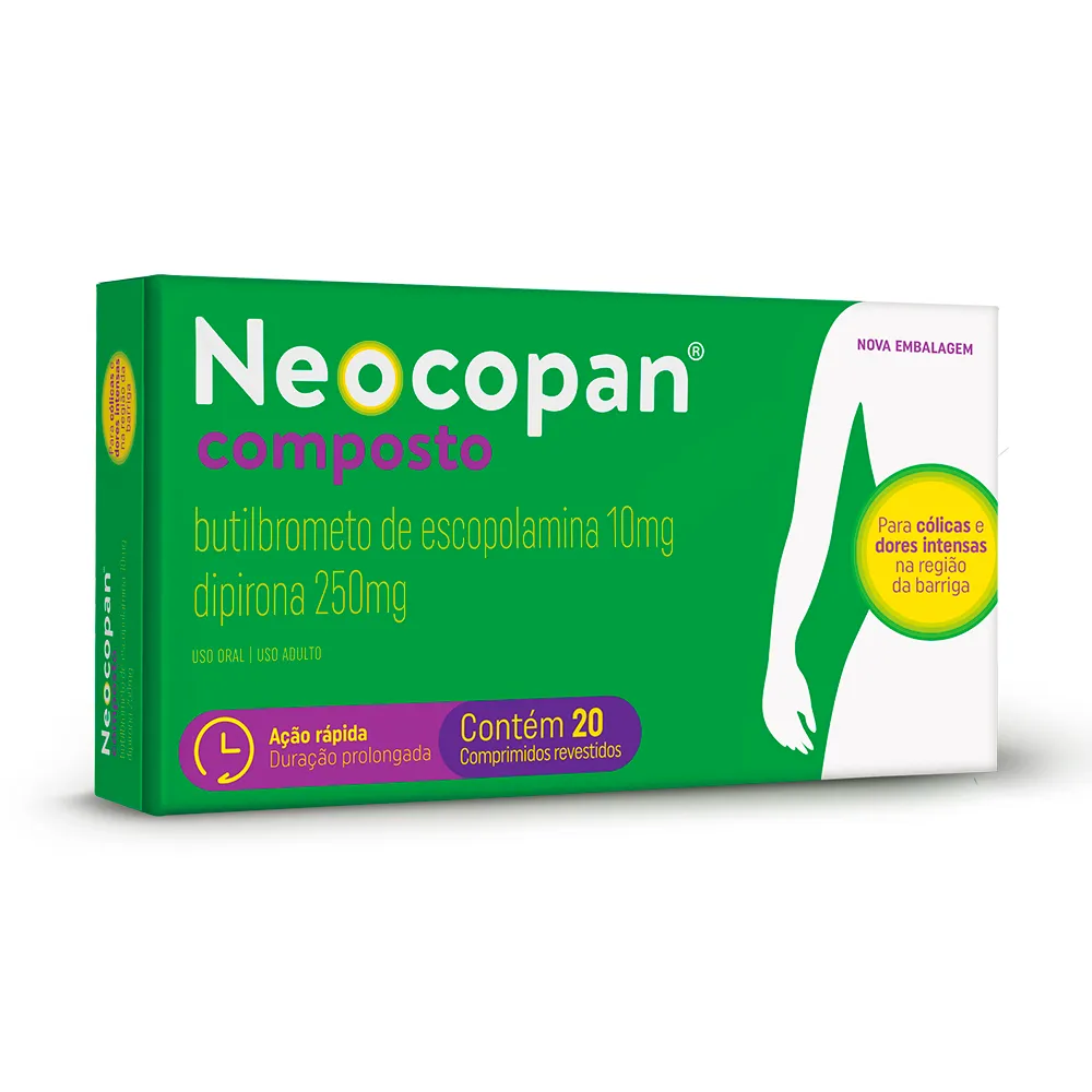 Neocopan Composto 20 Comprimidos