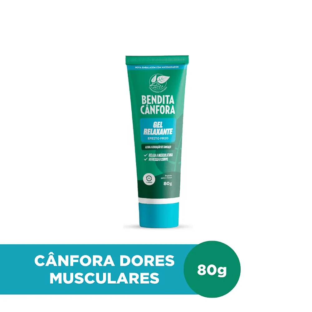 Bendita Cânfora Bravir Gel 80g