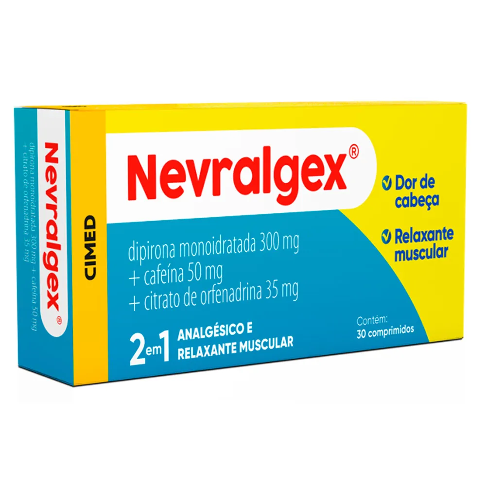 Nevralgex com 30 Comprimidos