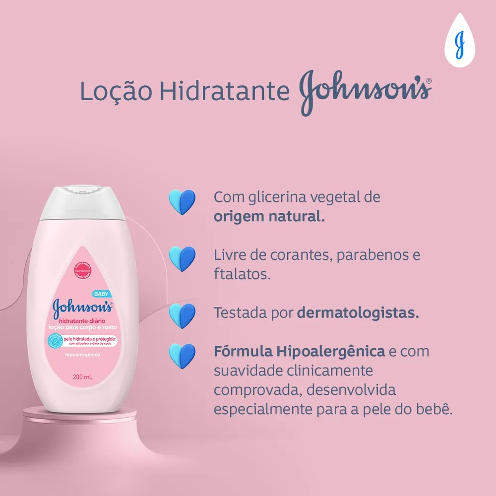 Loção Johnson's Baby 200ml_4