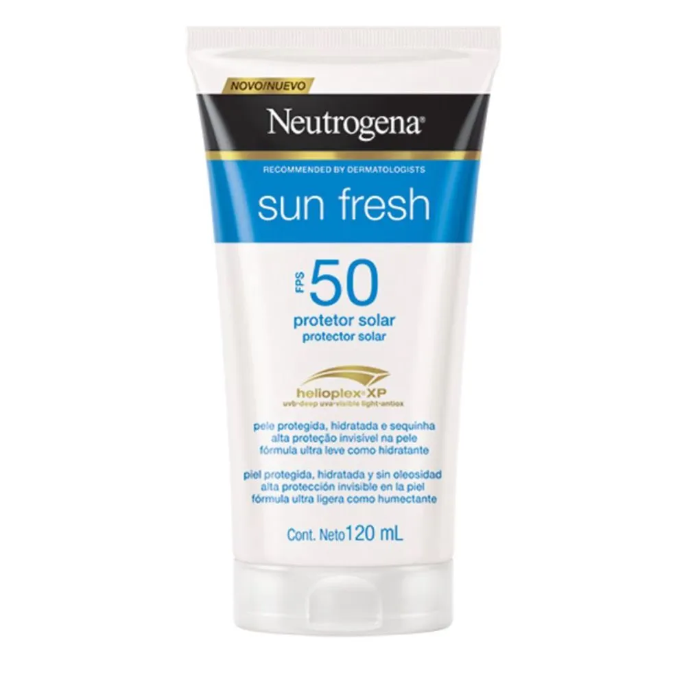 Protetor Solar Neutrogena Sun Fresh FPS 50 120ml