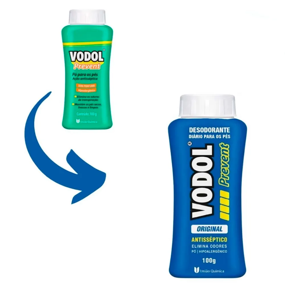 Vodol Prevent Sem Perfume Pó com 100g_2