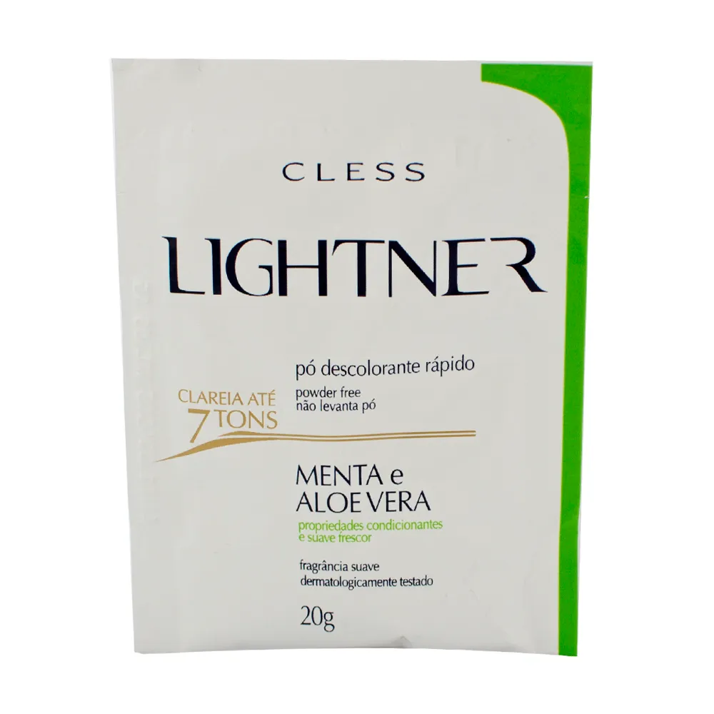 Descolorante Lightner Menta e Aloe Vera com 20g