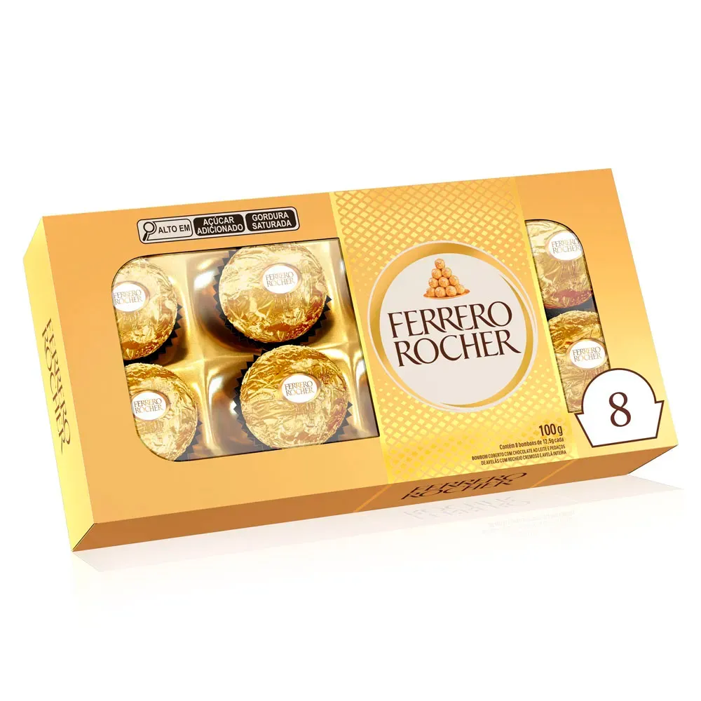 Bombons Ferrero Rocher 8 Unidades