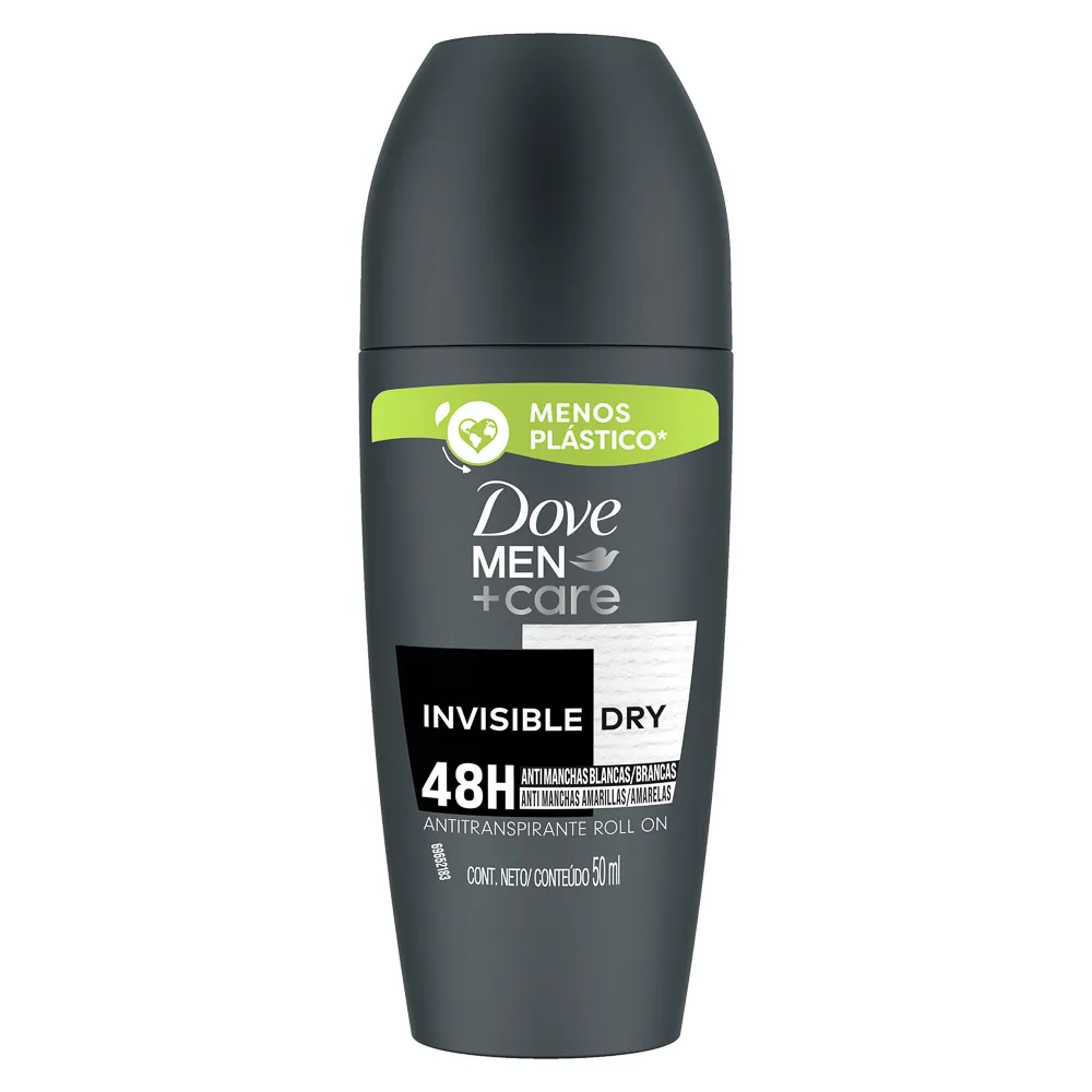 Desodorante Dove Men + Care Invisible Dry  Roll-on 48h_1