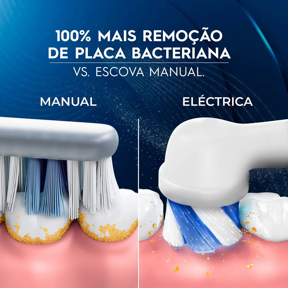 Escova Dental Elétrica Oral-B Vitality Precision Clean 127V 1 Unidade