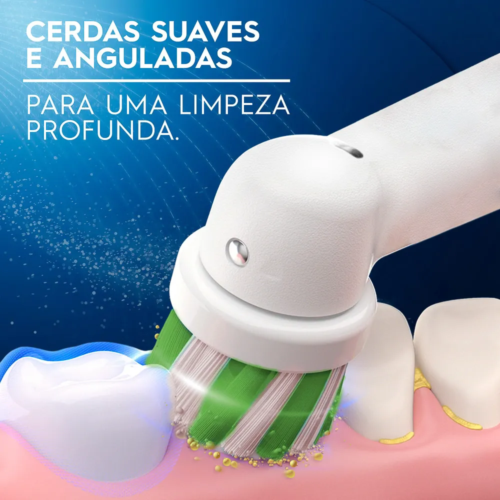 Refil para Escova de Dente Elétrica Oral-B Pro Series Advanced Clean 2 Unidades