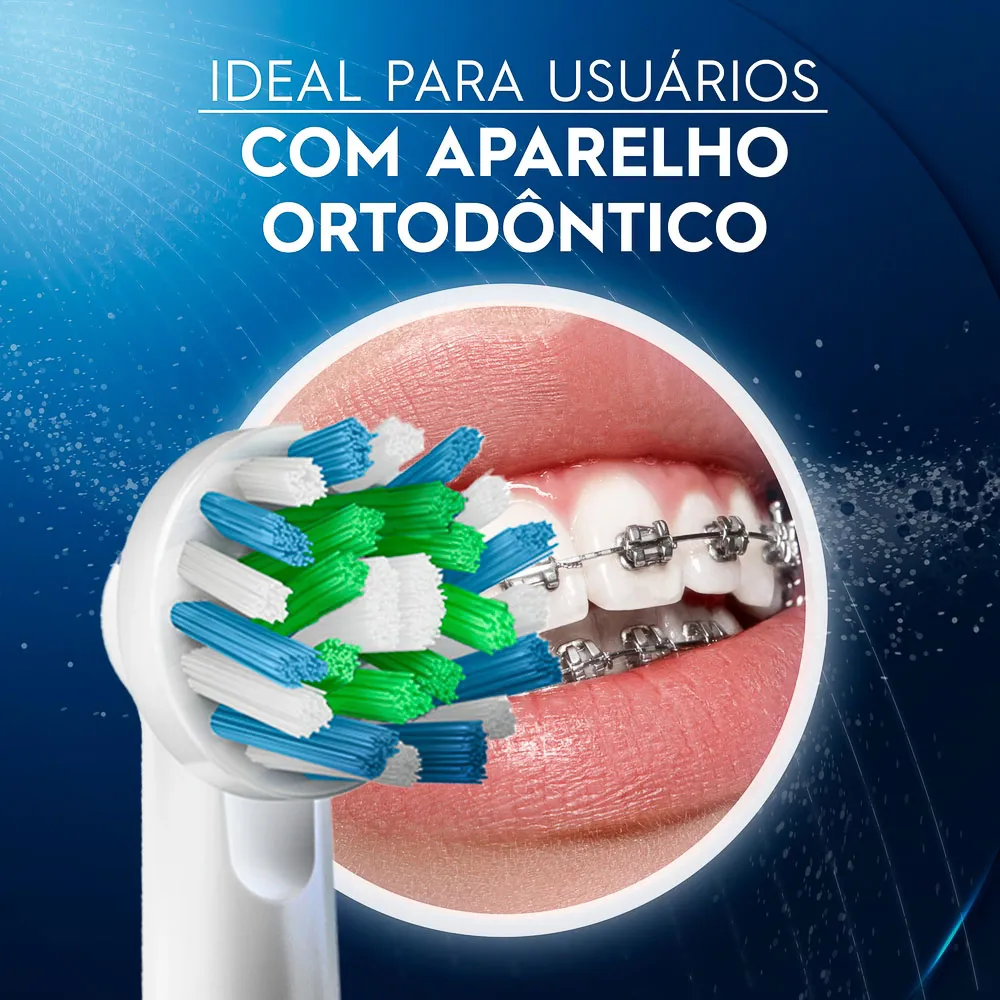 Refil para Escova de Dente Elétrica Oral-B Pro Series Advanced Clean 2 Unidades