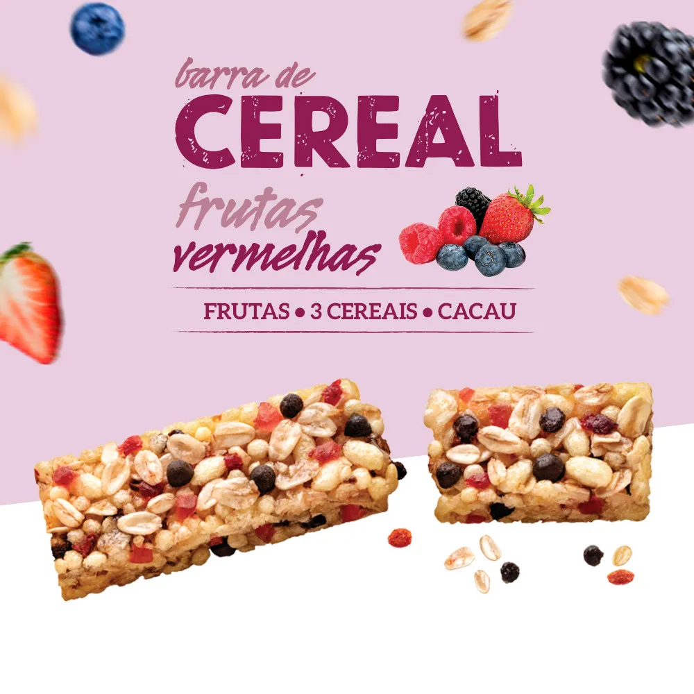 CEREAIS NUTRY FRUT VERMELHAS22G C/3