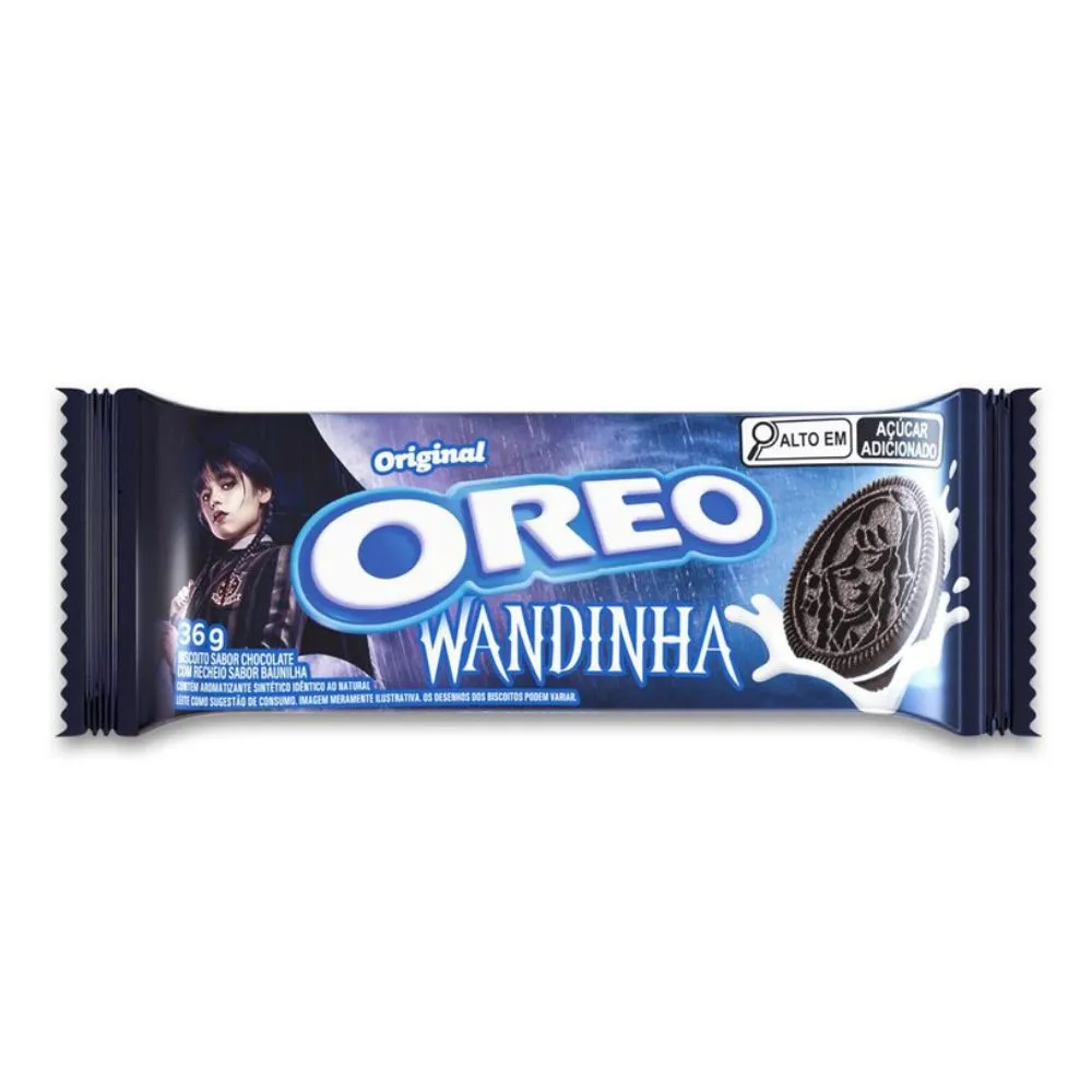 Biscoito Recheado Oreo Original Wandinha 36g