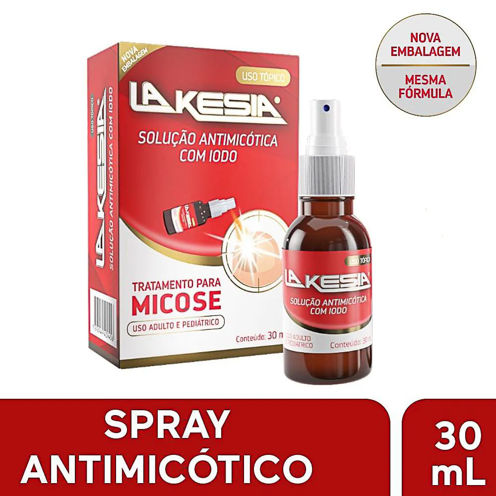 Lakesia Solução Antimicótica 30ml - Drogaria Araujo
