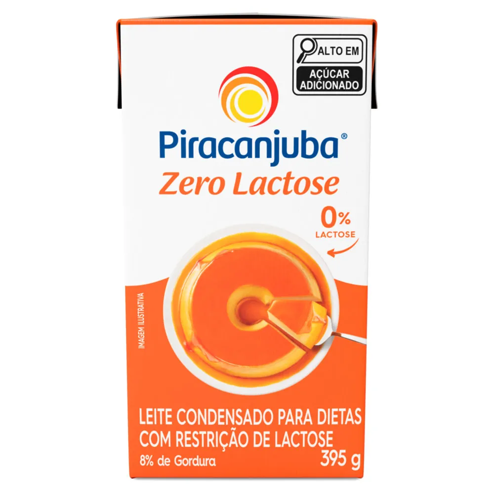 Leite Condensado Piracanjuba Zero Lactose 395g