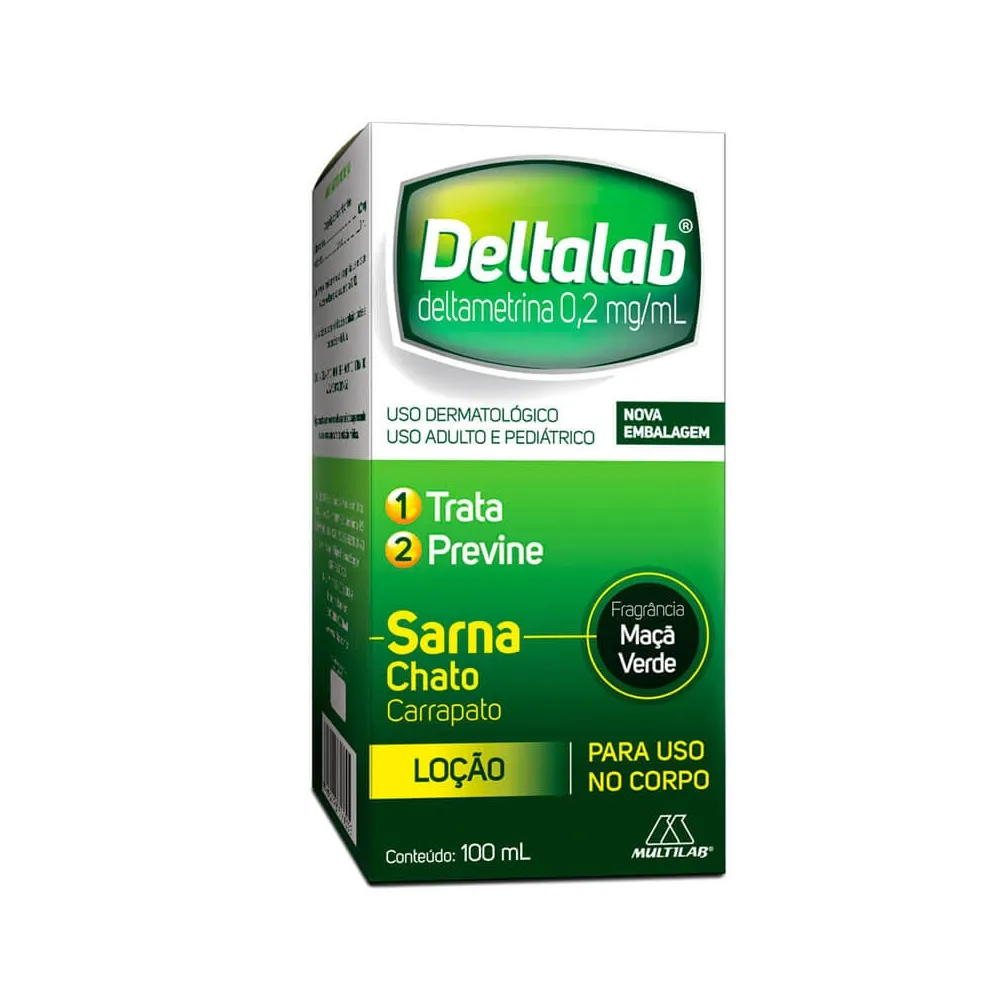 Deltalab Loção com 100ml - Drogaria Araujo