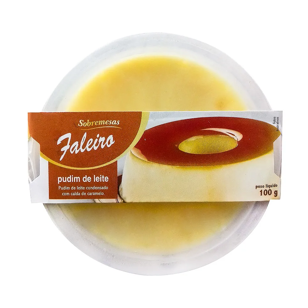 Pudim Faleiro com 100g