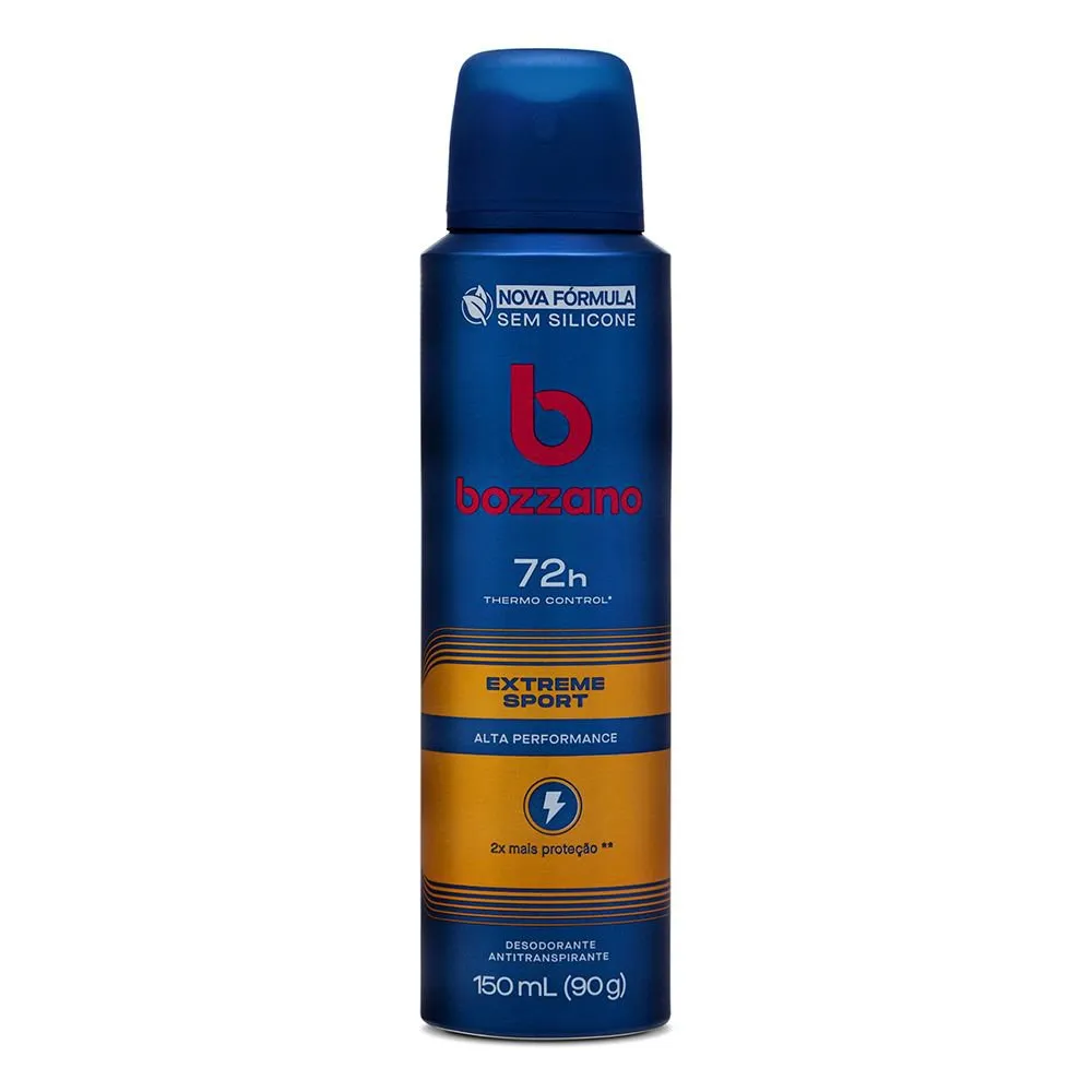 Desodorante Bozzano Extreme Sport Aerossol Antitranspirante Masculino 150ml