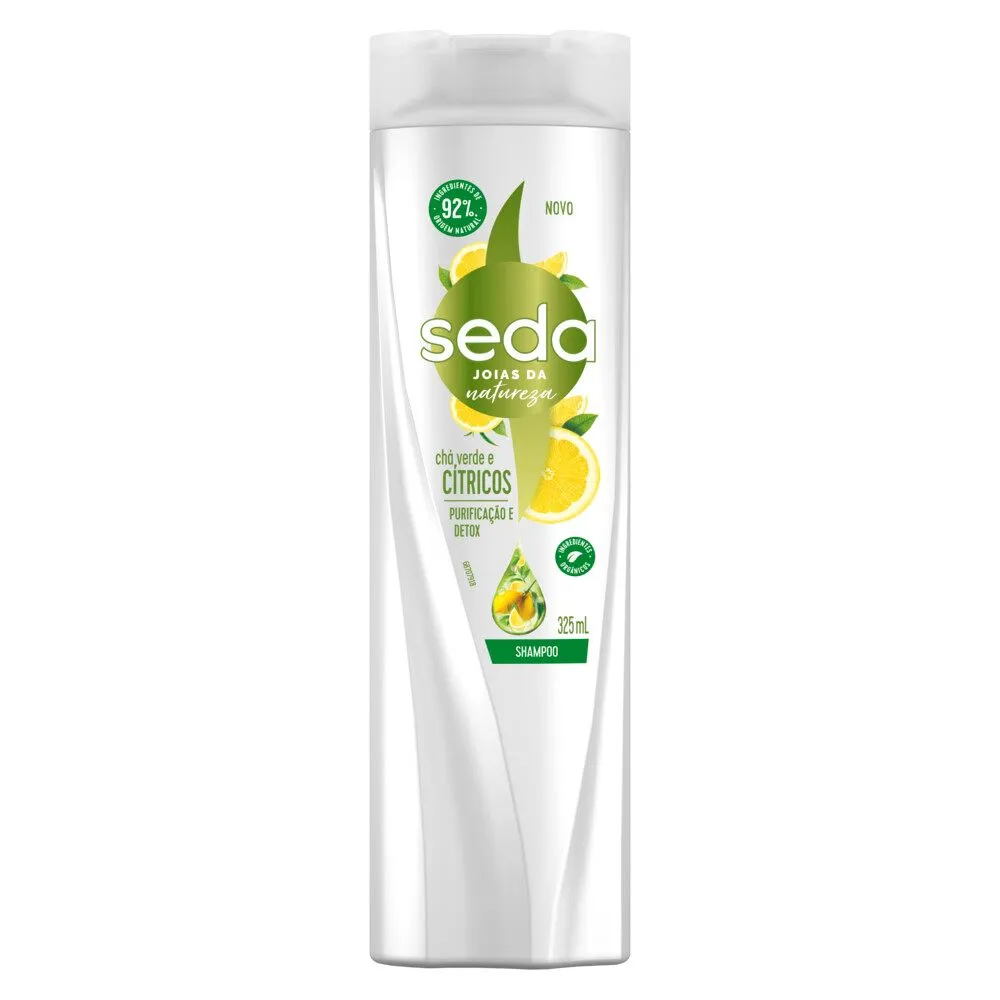 Shampoo Seda Recarga Natural Pureza Detox 325ml