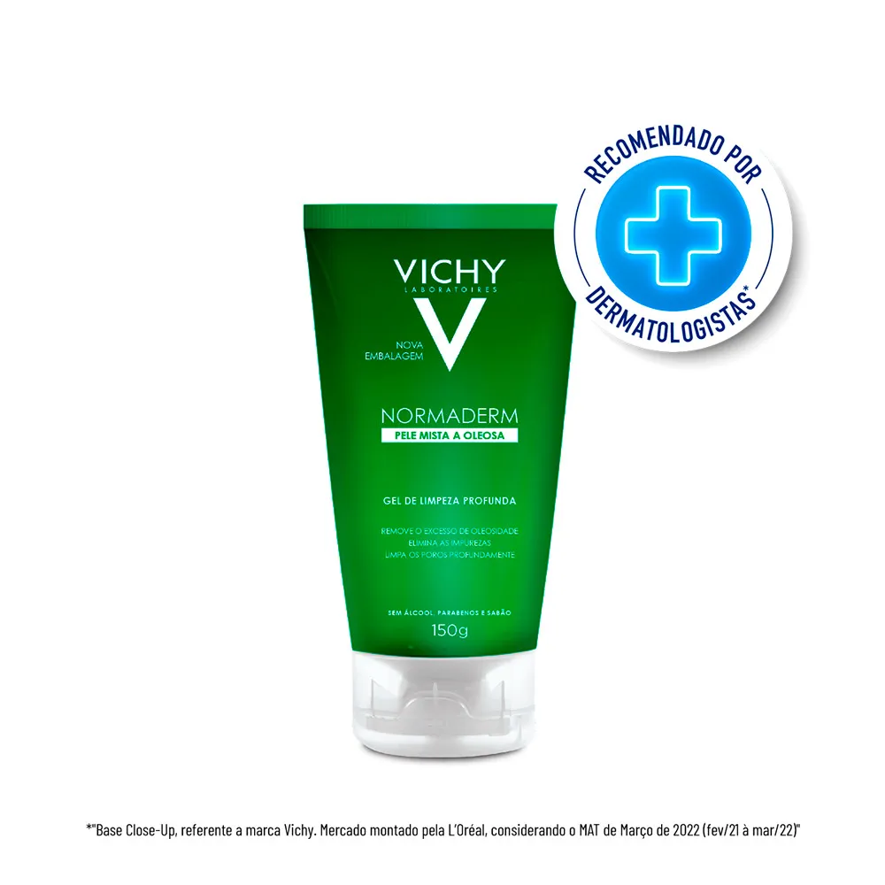 Gel de Limpeza Profunda Normaderm Vichy l Drogaria Araujo