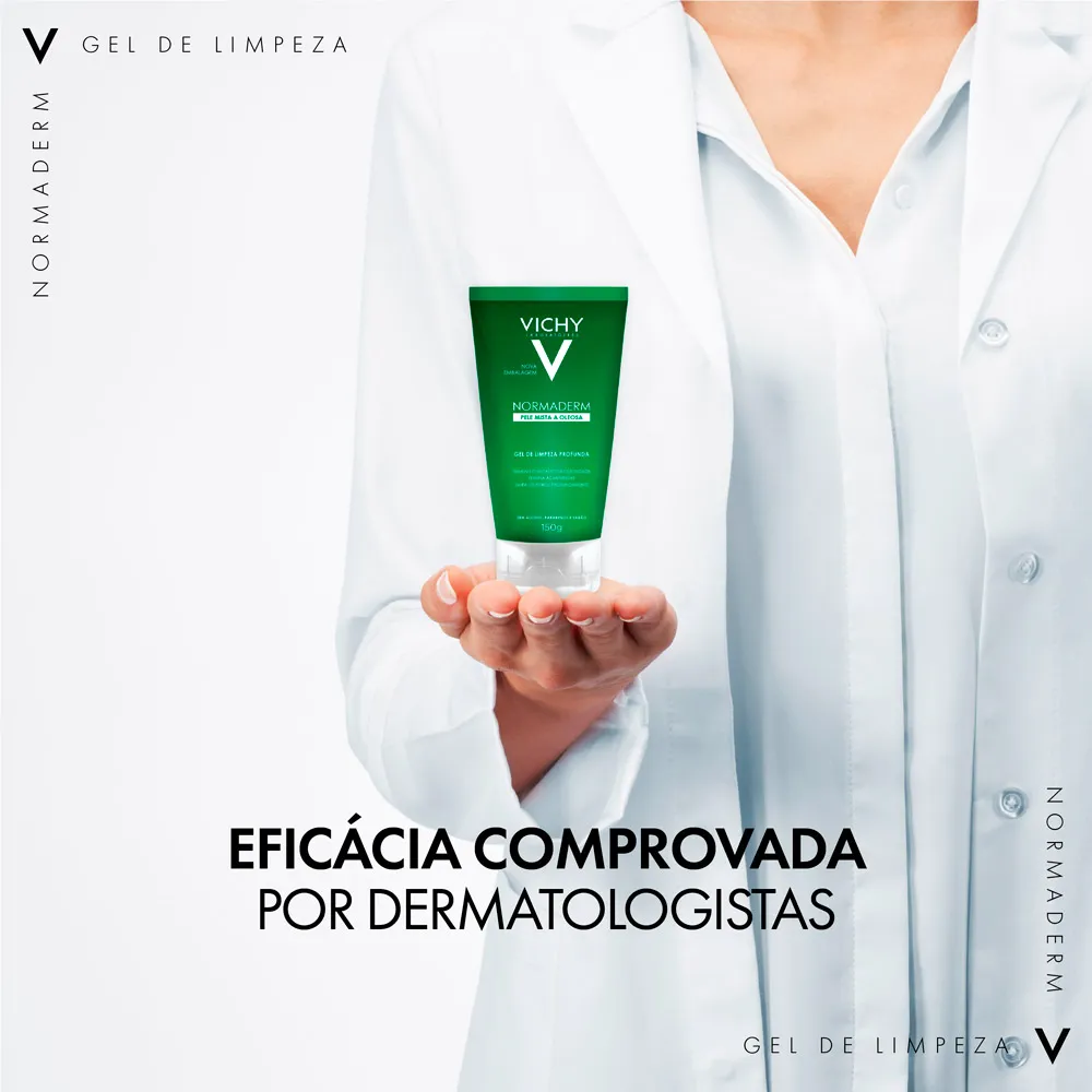 Gel de Limpeza Profunda Normaderm Vichy l Drogaria Araujo