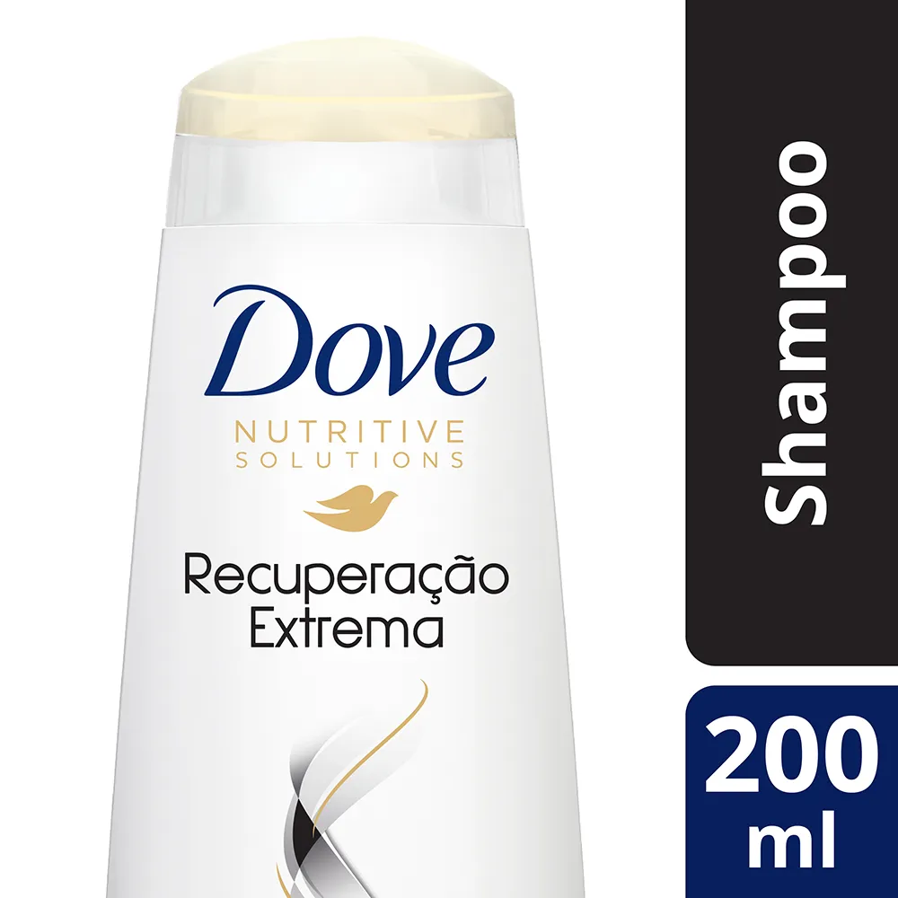 Shampoo Dove Recuperação Extrema 200ml