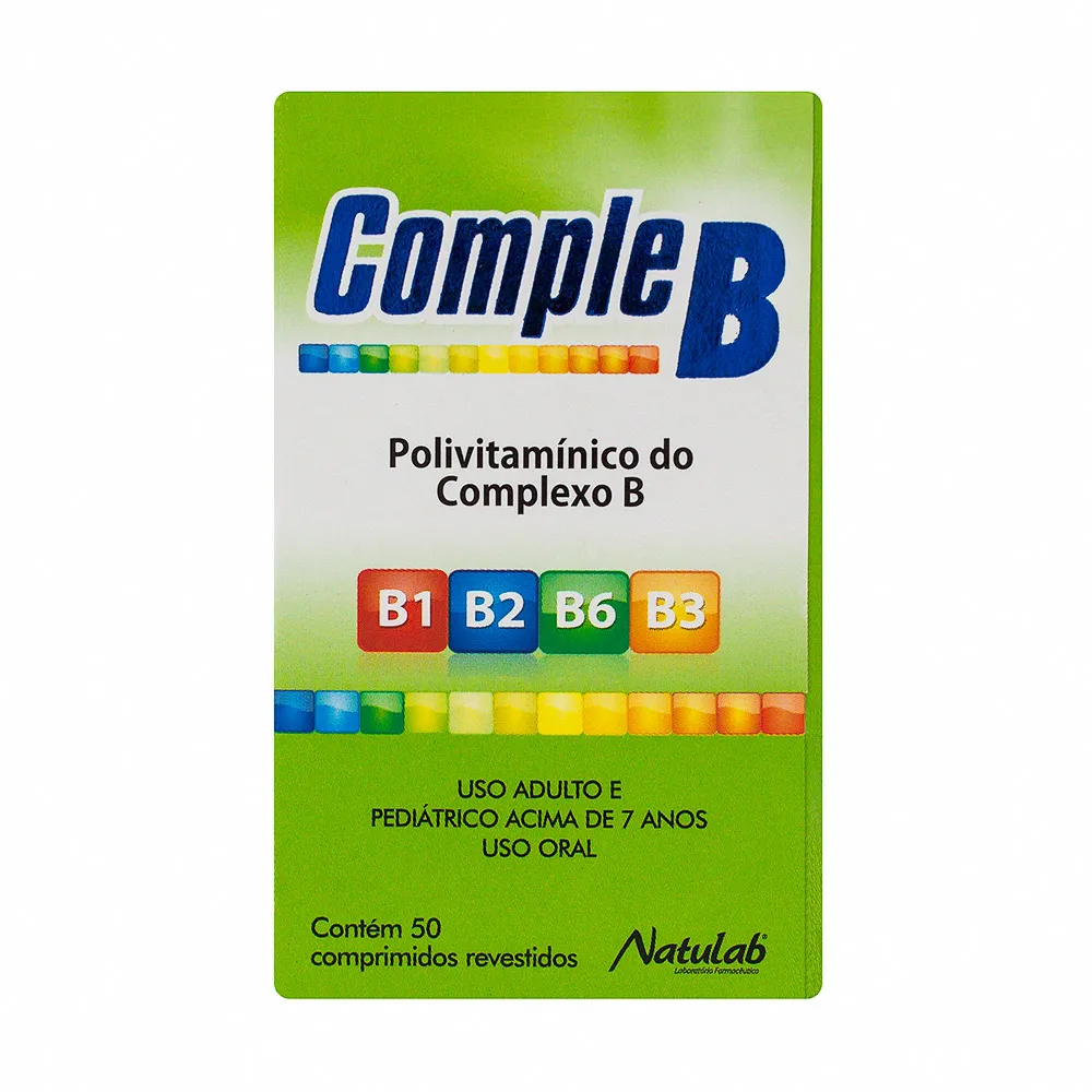 Comple B Natulab com 50 Comprimidos