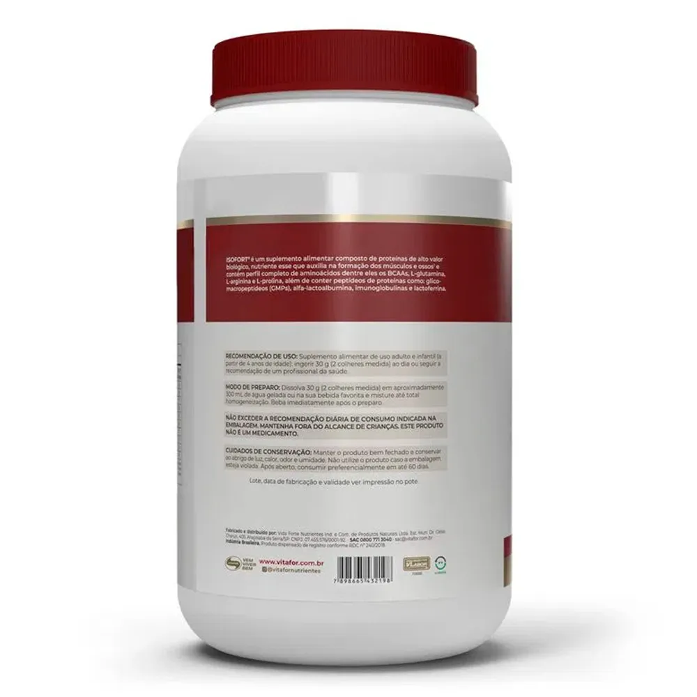 Isofort Vitafor Sabor Chocolate com 900g_3