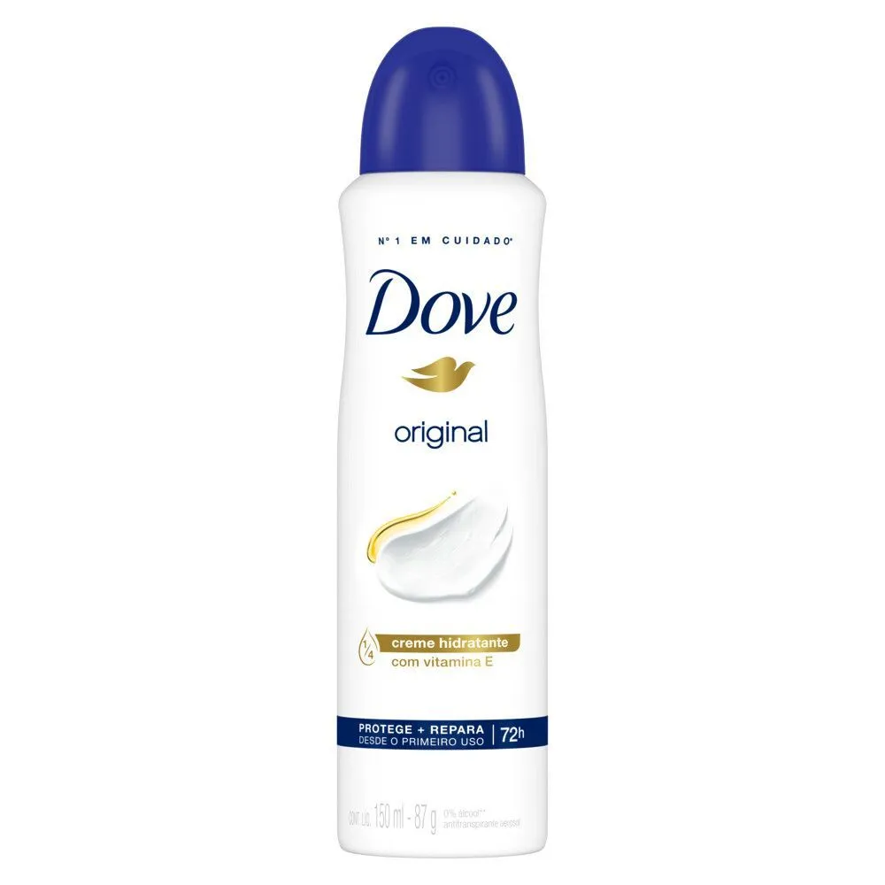 Desodorante Antitranspirante Aerosol Dove Original 150ml