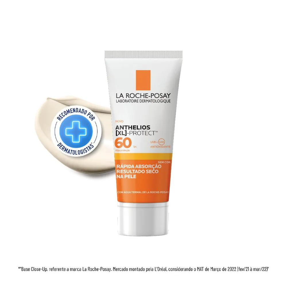 Protetor Solar Facial Anthelios XL-Protect FPS 60 Gel Creme com 40g