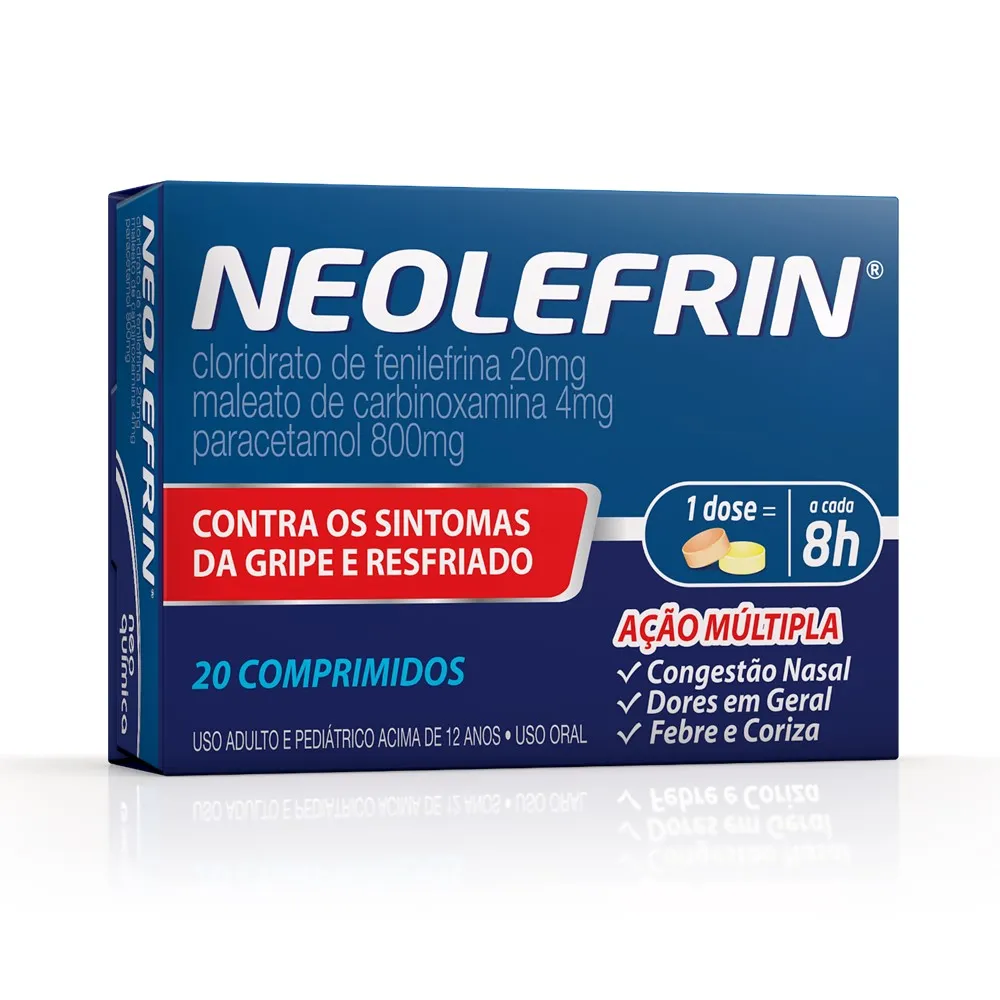 Neolefrin com 20 Comprimidos
