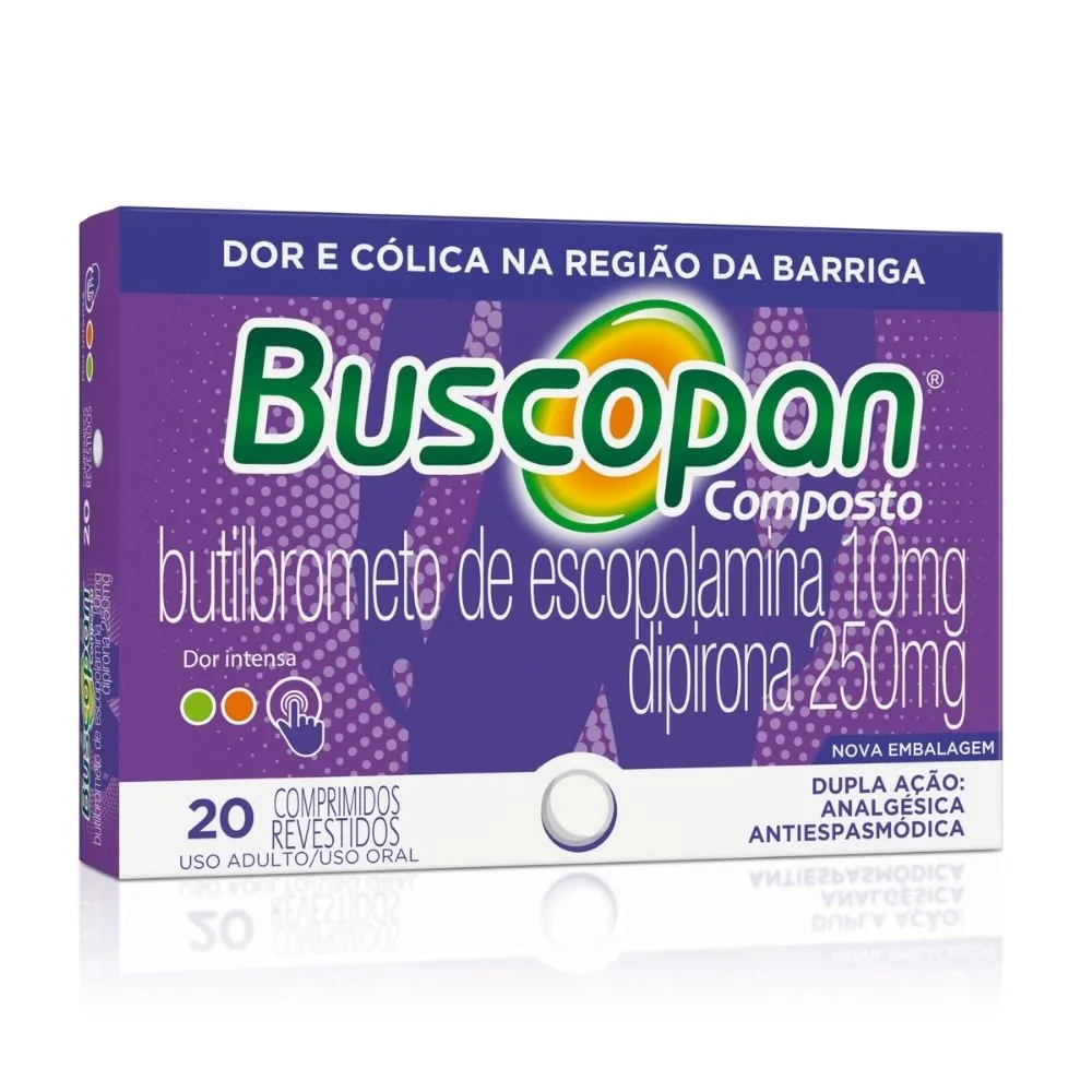 Buscopan Composto com 20 Comprimidos