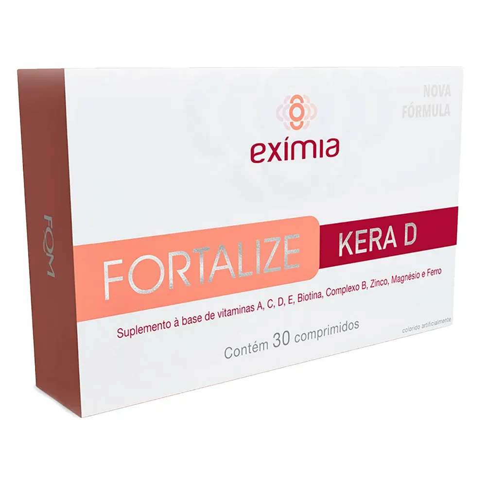 Exímia Fortalize Kera D com 30 Comprimidos