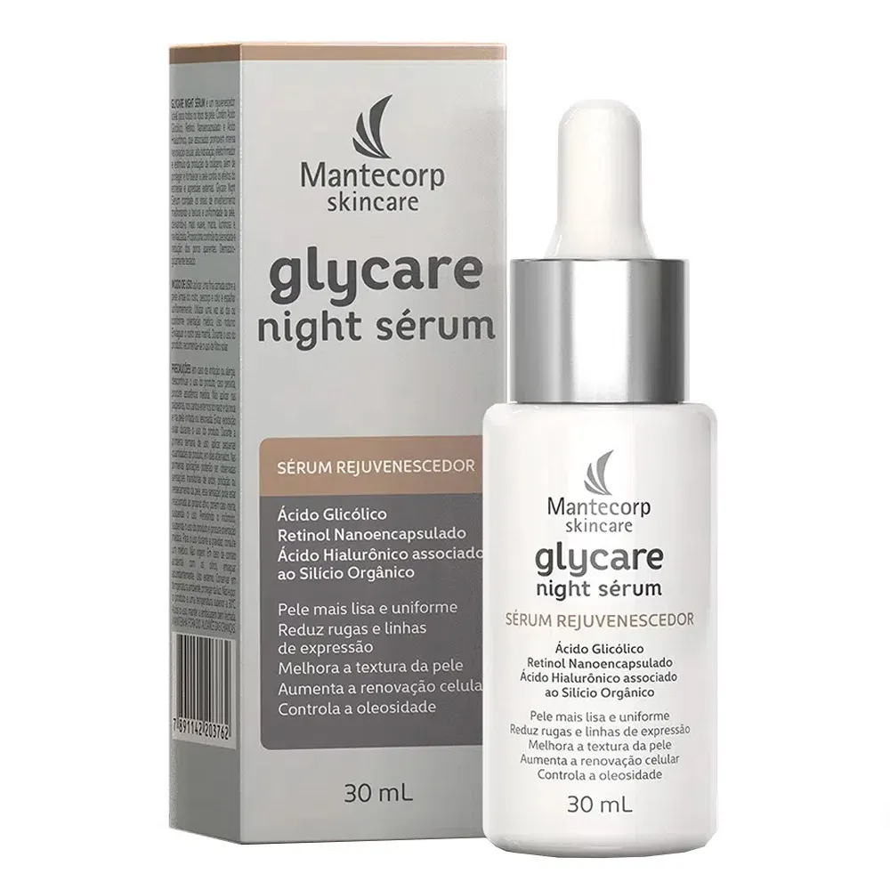 Glycare Night Sérum 30ml - Drogaria Araujo