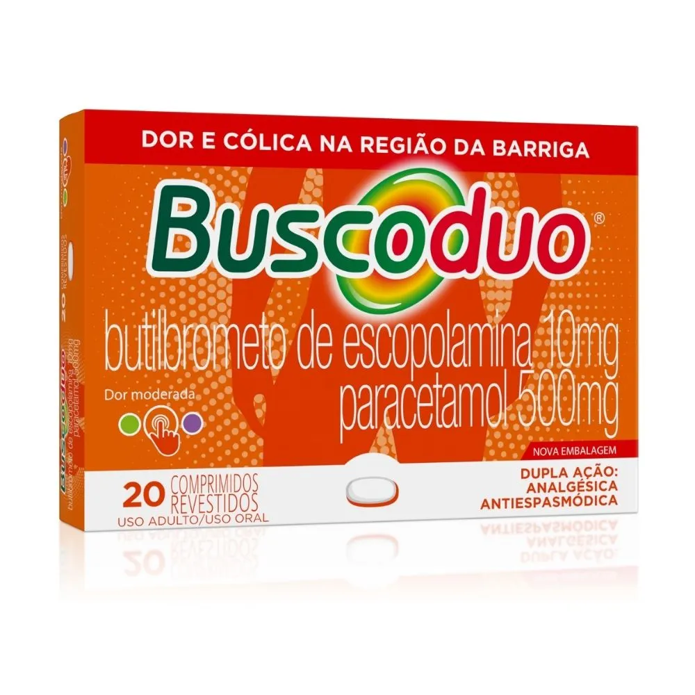 Buscoduo com 20 Comprimidos