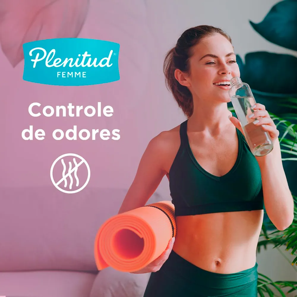 Absorvente Noturno Plenitud Femme com 8 Unidades