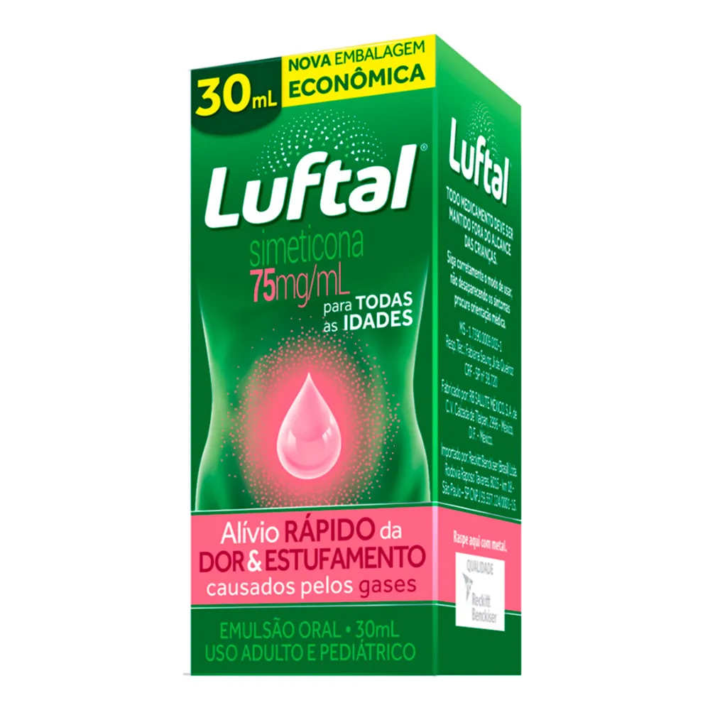 Luftal Gotas Simeticona 75mg/ml 30ml