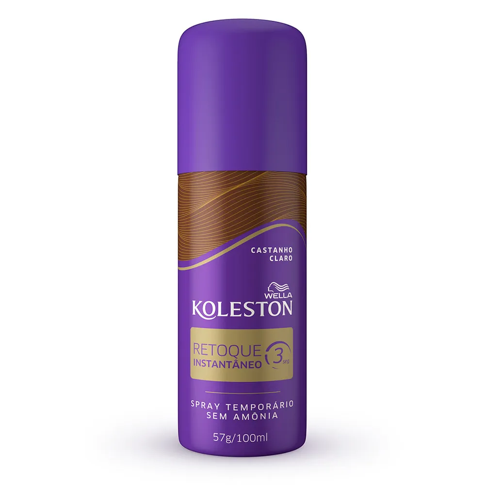 Koleston Retoque Instantâneo Castanho Claro Spray 100ml