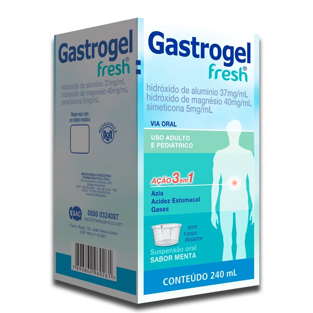 Gastrogel Fresh Suspensão 240ml
