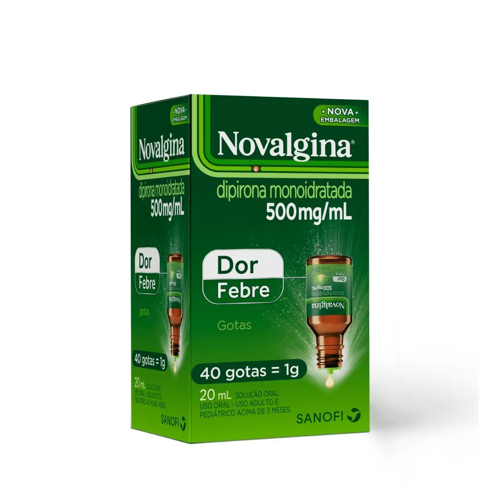 Novalgina 500mg/ml Gotas 20ml