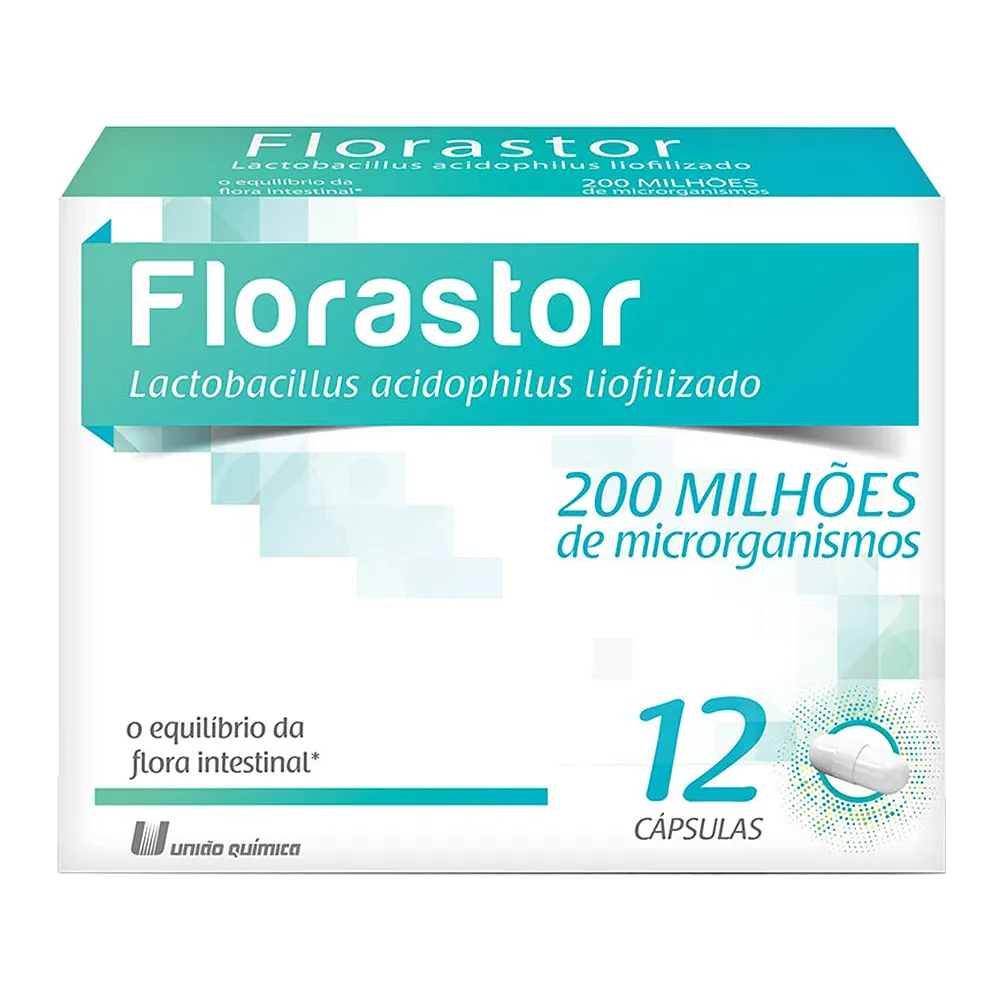 Florastor com 12 Cápsulas