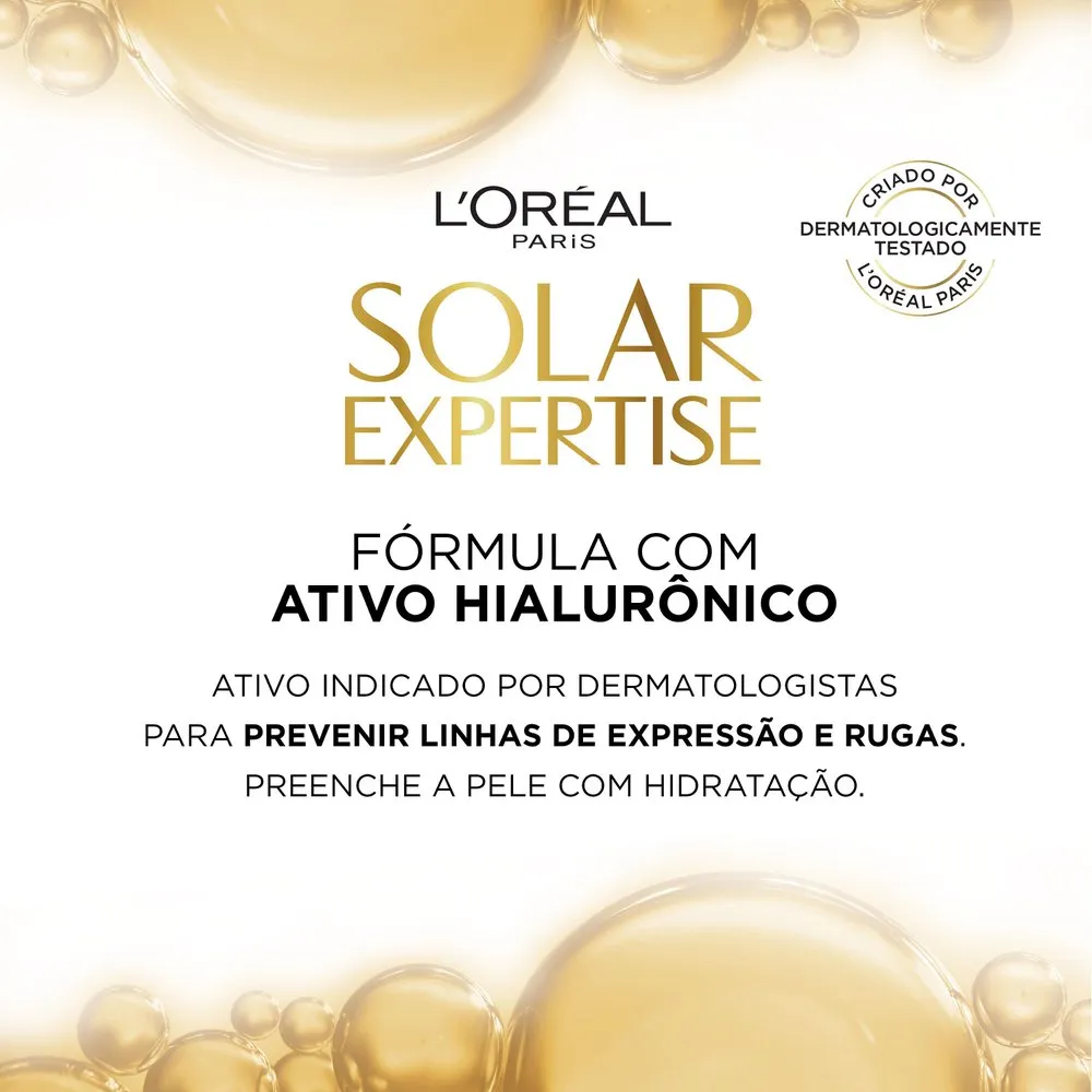 Protetor Solar Facial L'Oréal Solar Expertise Antirrugas FPS 30 Creme 40g