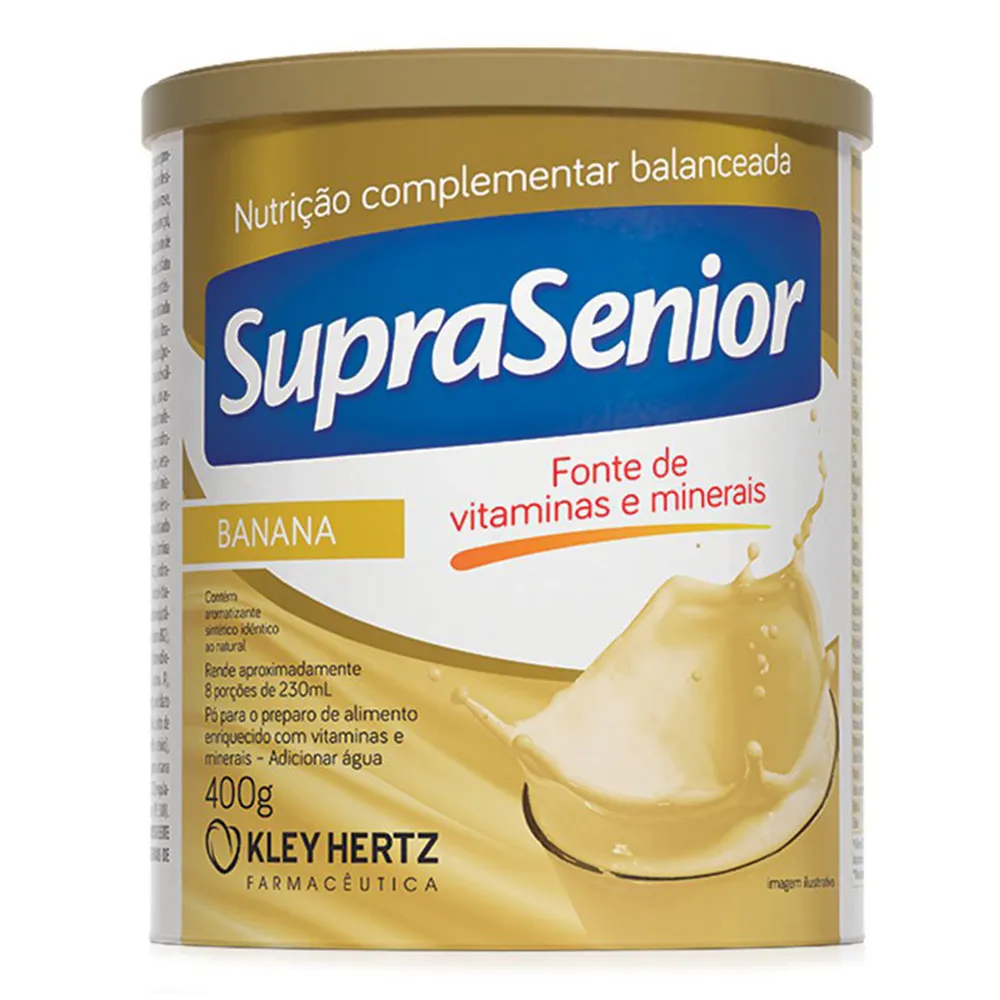 SupraSenior Banana Suplemento Alimentar 400g