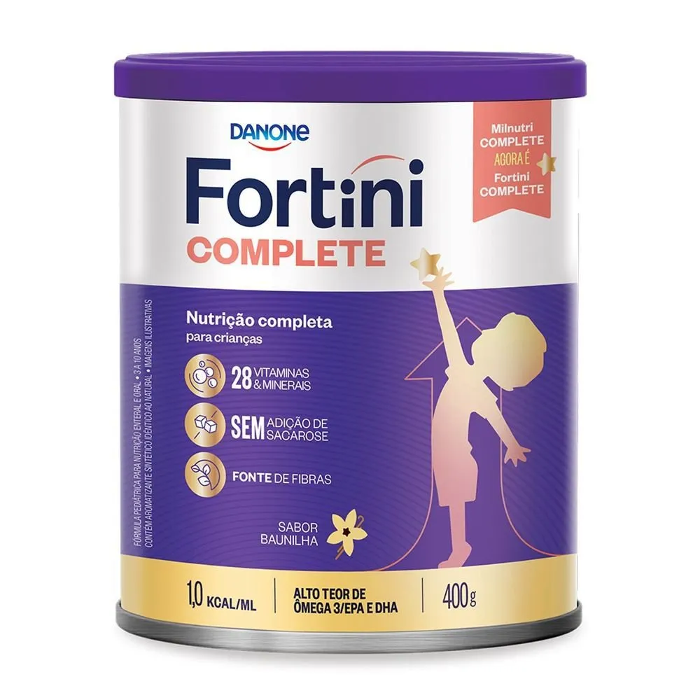 Fortini Complete Sabor Baunilha 400g