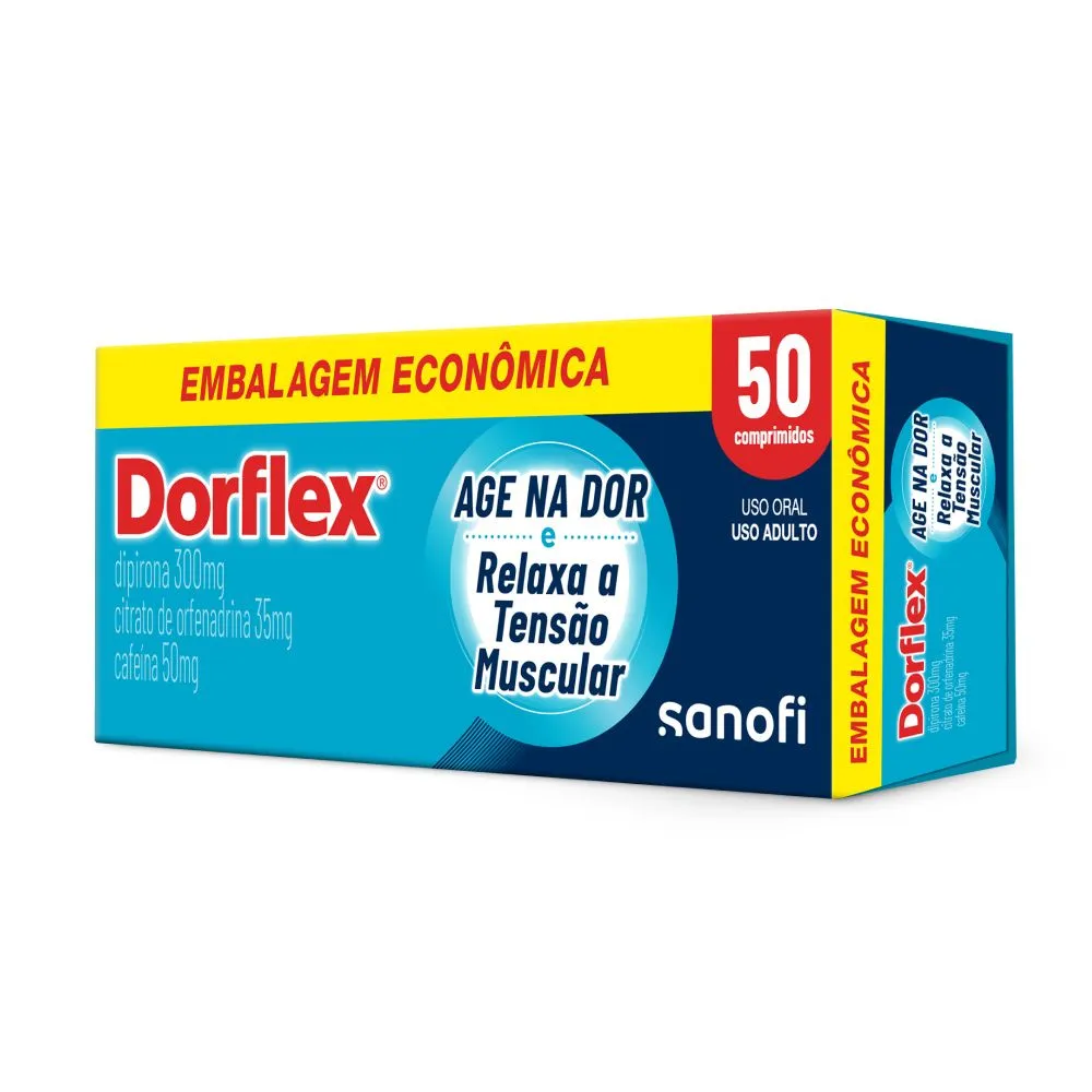 Dorflex Analgésico e Relaxante Muscular 50 Comprimidos